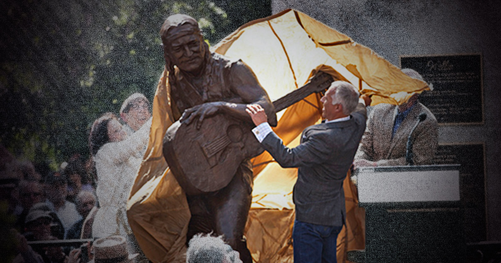 Willie Nelson statue unveiling