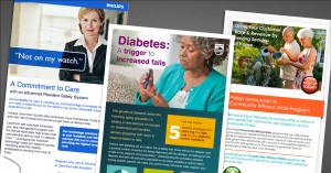 screen captures of email campaign