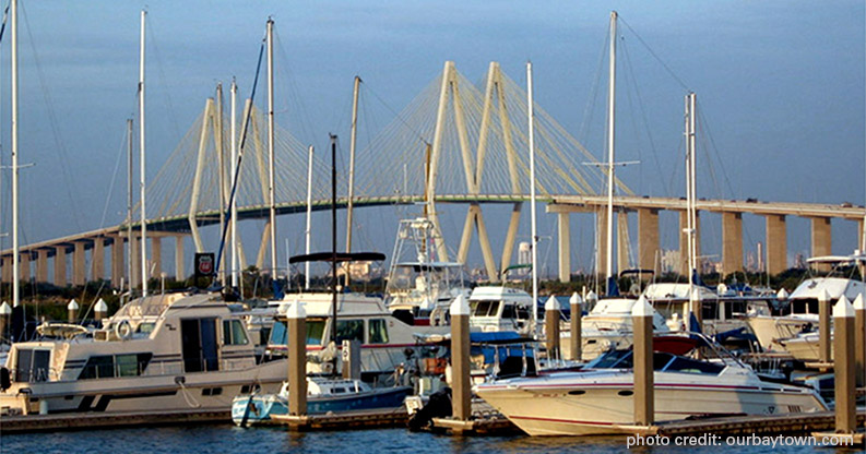 baytown-bridge-news experiential graphic design
